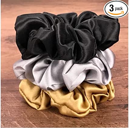 Mulberry Silk Scrunchies
