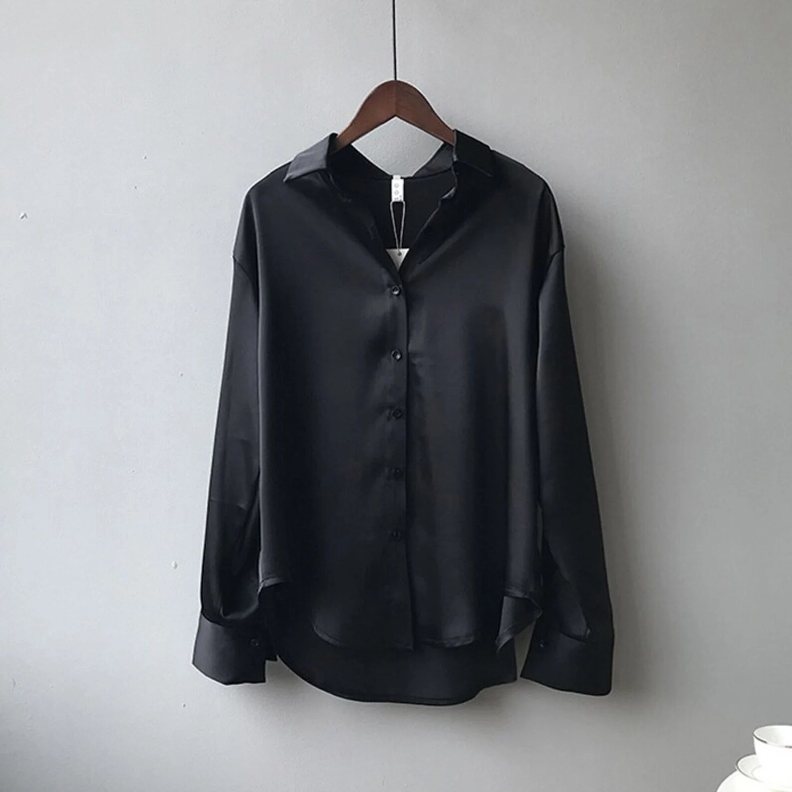 silk shirt2 Mulberry Silk Satin Tshirt