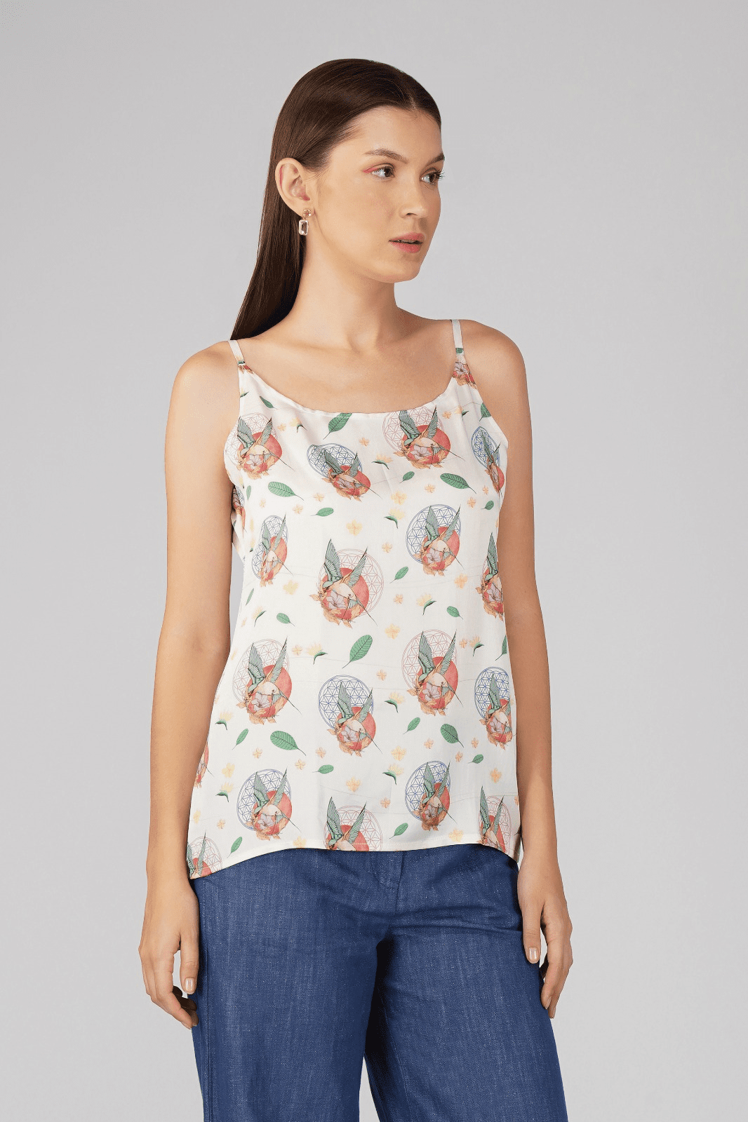 image (2) Mulberry Silk Tank Top
